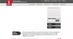 Desktop Screenshot of ajli.org